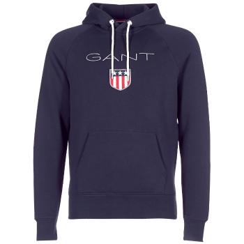 Gant  GANT SHIELD SWEAT HOODIE  Mikiny Modrá