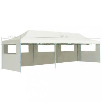 Skladací nožnicový stan 3x9 m Dekorhome