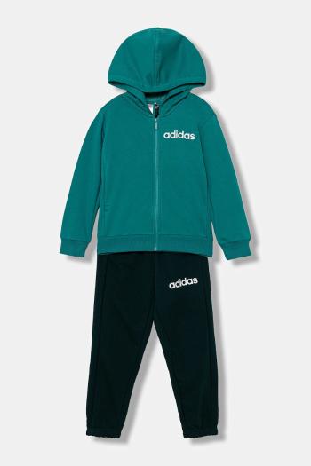 Detská tepláková súprava adidas zelená farba, JN2427