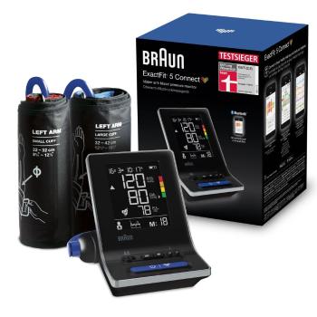 BRAUN EXACTFIT 5 CONNECT BUA6350, RAMENNY TLAKOMER S FUNKCIOU BLUETOOTH