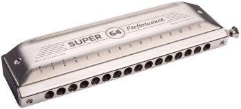 Hohner M758501 Super 64 Chromatická ústna harmonika