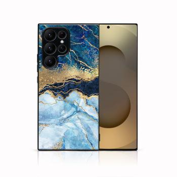 MY ART Ochranný kryt pre Samsung Galaxy S25 Ultra 5G BLUE MARBLE (141)