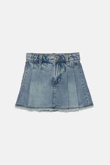 Dievčenská rifľová sukňa United Colors of Benetton mini, áčkový strih, 4VJEC002F