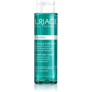 Uriage Hyséac Purifying Toner čistiace tonikum pre reguláciu mazu a minimalizáciu pórov s AHA 250 ml