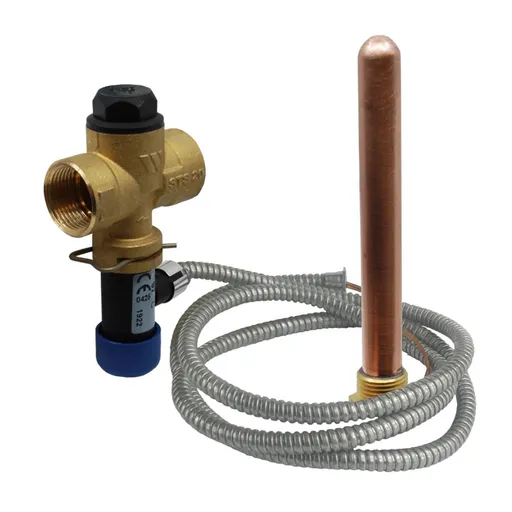 MEREO - Klum Termostatický ventil bezpečnostný WATTS STS 20.S - 3/4" pre chladiaci okruh. WA295