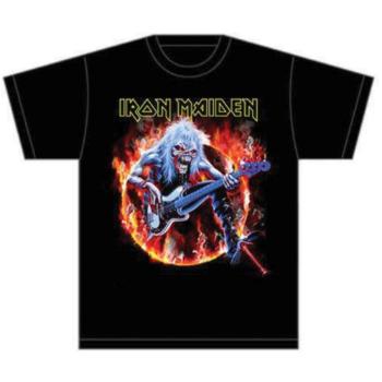 Iron Maiden tričko Fear Live Flames  one_size