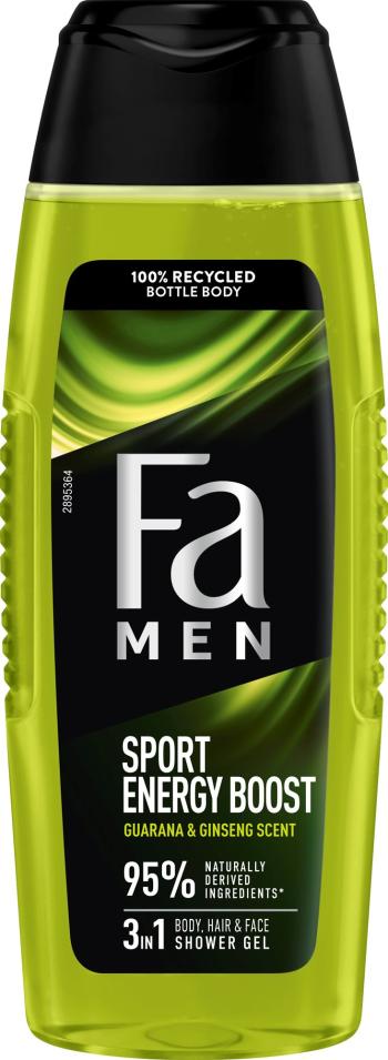 Tusfürdő FA MEN Sport Energy Boost Shower Gel 250 ml