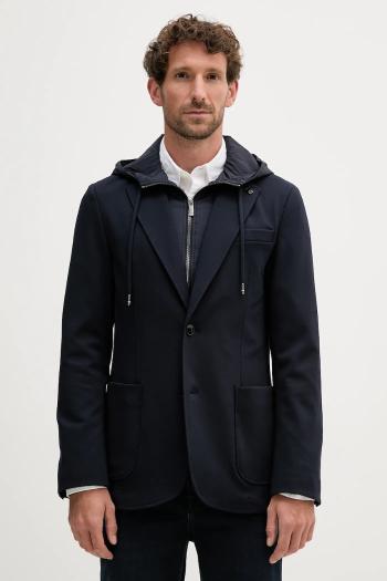 Sako Tommy Hilfiger pánske, tmavomodrá farba, MW0MW39742