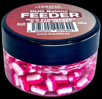 Lk baits duo balanc feeder 5x8 mm 10 g - wild strawberry a carp secret