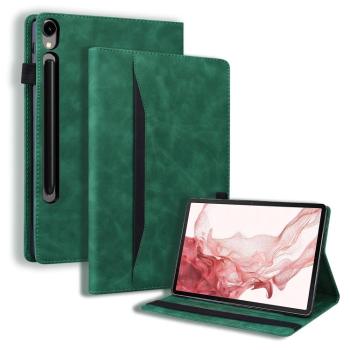 FLATY Zaklápacie puzdro pre Samsung Galaxy Tab S10 FE+ zelené