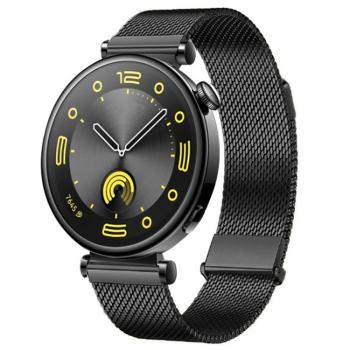 MILANESE Kovový remienok pre Huawei Watch GT 5 41mm čierny