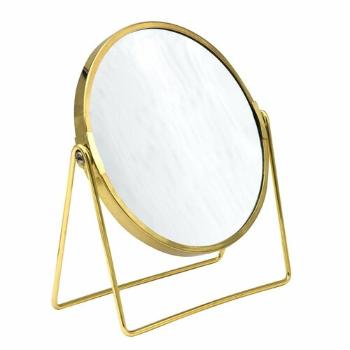 RIDDER 03009024 Nyári kozmetikai állótükör, aranyszínben, arany