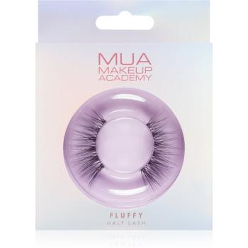 MUA Makeup Academy Half Lash Fluffy umelé mihalnice 2 ks