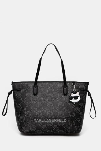 Kabelka Karl Lagerfeld čierna farba, A1W30389