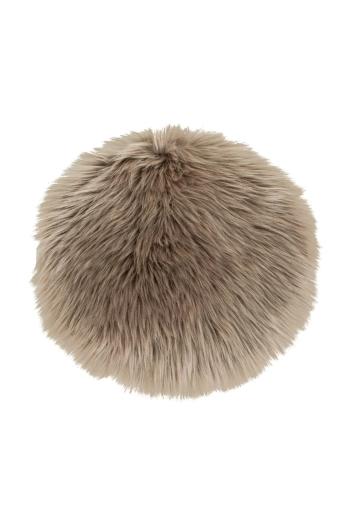 Podložka na stoličku House Nordic Lambskin Seat Artificial hnedá farba