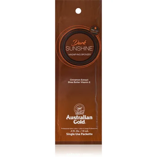 Australian Gold Dark Sunshine Magnifying Bronzer bronzer na tvár a telo 15 ml