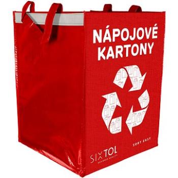 SIXTOL Vrece na triedený odpad SORT EASY CARTON, 30 × 30 × 40 cm, 36 l (SX4207)
