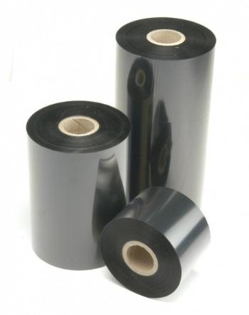 TTR páska, vosková (wax), 76mm x 100m, 1/2", OUT, čierna
