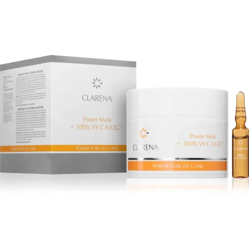 Clarena POwer Pure Vit. C Line vyživujúca maska s vitamínom C 103 ml
