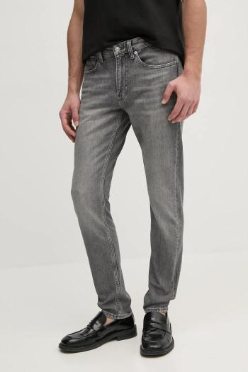 Rifle Calvin Klein Jeans pánske, šedá farba, J30J327540