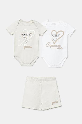 Sada pre bábätká Guess béžová farba, H5GW04 K6YW1
