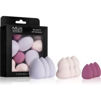 MUA Makeup Academy Beauty Sponge hubka na make-up 9 ks