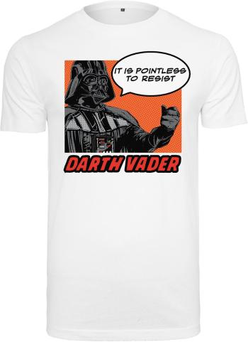 Star Wars Tričko Pointless To Resist White XL