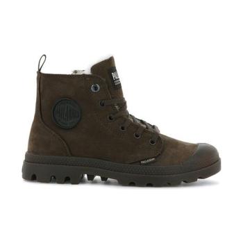 Palladium  PAMPA HI Z  Módne tenisky Hnedá