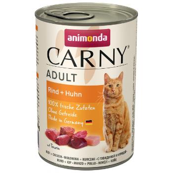 Konzerva ANIMONDA Carny Adult hovězí + kuřecí 400g