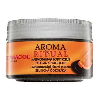 Dermacol Aroma Ritual telový peeling Harmonizing Body Scrub Belgian Chocolate 200 ml