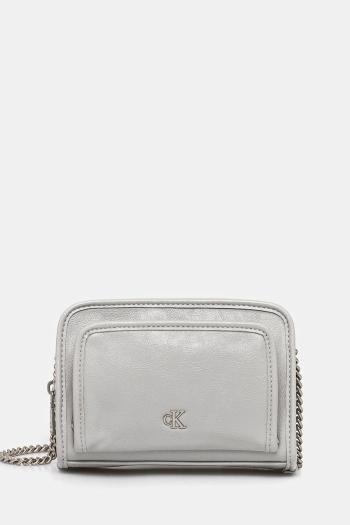 Kabelka Calvin Klein Jeans šedá farba, K60K613047