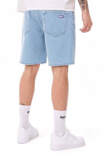 Mass Denim Box Jeans Shorts relax fit light blue - W 34