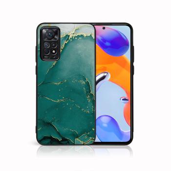 MY ART Ochranný obal Xiaomi Redmi Note 11 / Note 11S -GREEN MARBLE (145)