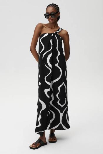 Šaty s prímesou ľanu Undress Code Theia Dress viac farieb, midi, oversize, 903