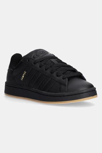 Detské kožené tenisky adidas Originals CAMPUS 00s čierna farba, JR5759
