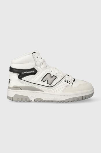 Tenisky New Balance BB650RWH biela farba