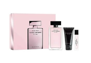 Narciso Rodriguez Musc Noir – EDP 100 ml + telové mlieko 50 ml + EDP 10 ml