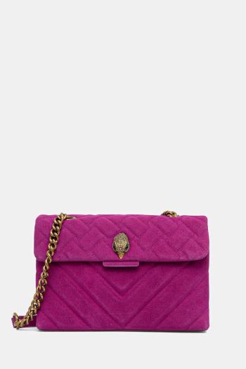 Kožená kabelka Kurt Geiger London KENSINGTON ružová farba, 3586252219