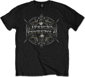 Avenged Sevenfold Tričko Reflections Unisex Black L