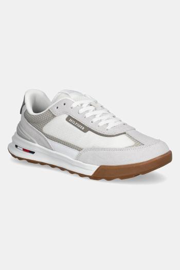 Tenisky Tommy Hilfiger RETRO RUNNER SEASONAL biela farba, FM0FM05328