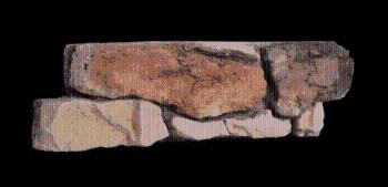 Obklad Vaspo skala vršatec hnedá 10,7x36 cm reliéfna V55700