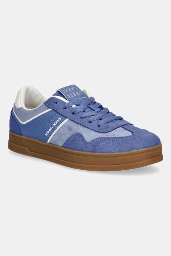 Tenisky Tommy Jeans THE GREENWICH modrá farba, EN0EN02863