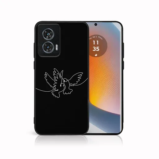 MY ART Ochranný kryt pre Motorola Edge 50 Fusion WHITE DOVE (195)