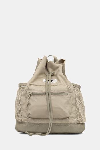 Ruksak Converse zelená farba, malý, s nášivkou, 10027690-A02