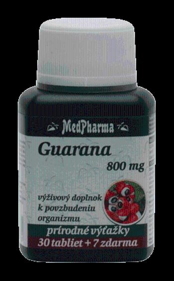 Guarana 800 mg 30+7 tabliet