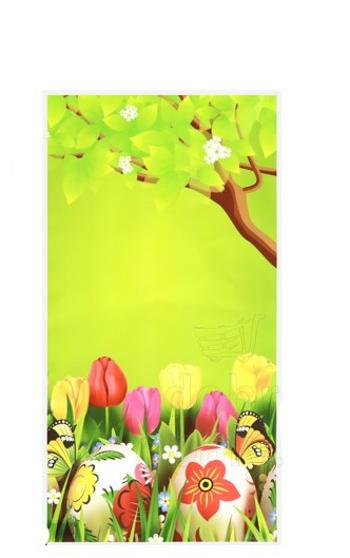 Vrecko PP 21x40cm Veľká noc jar