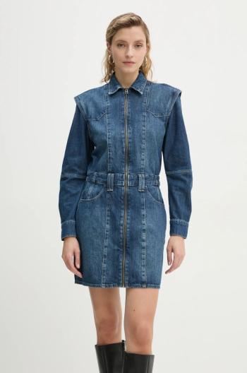 Rifľové šaty G-Star Raw mini, priliehavá, D25362-D301