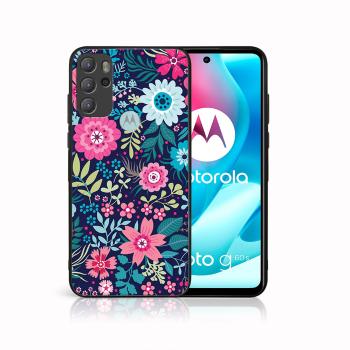 MY ART Silikónový obal Motorola Moto G60s FLORA (038)