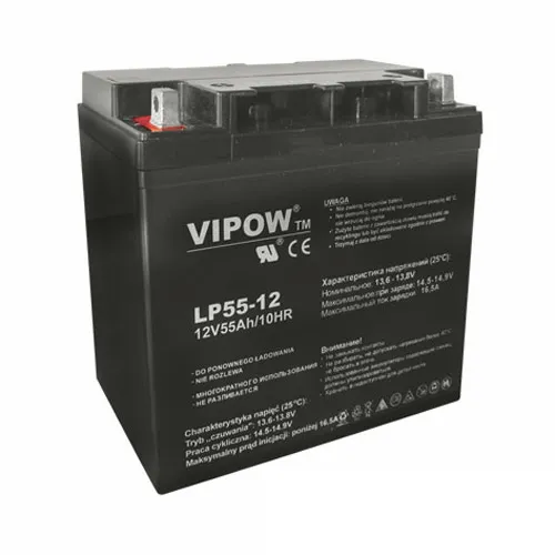 Batéria olovená 12V 55Ah VIPOW BAT0223