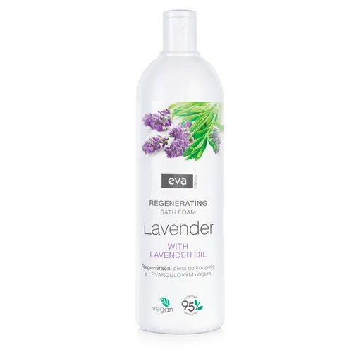 EVA NATURA Regeneračná pena do kúpeľa s levanduľovým olejom 750 ml